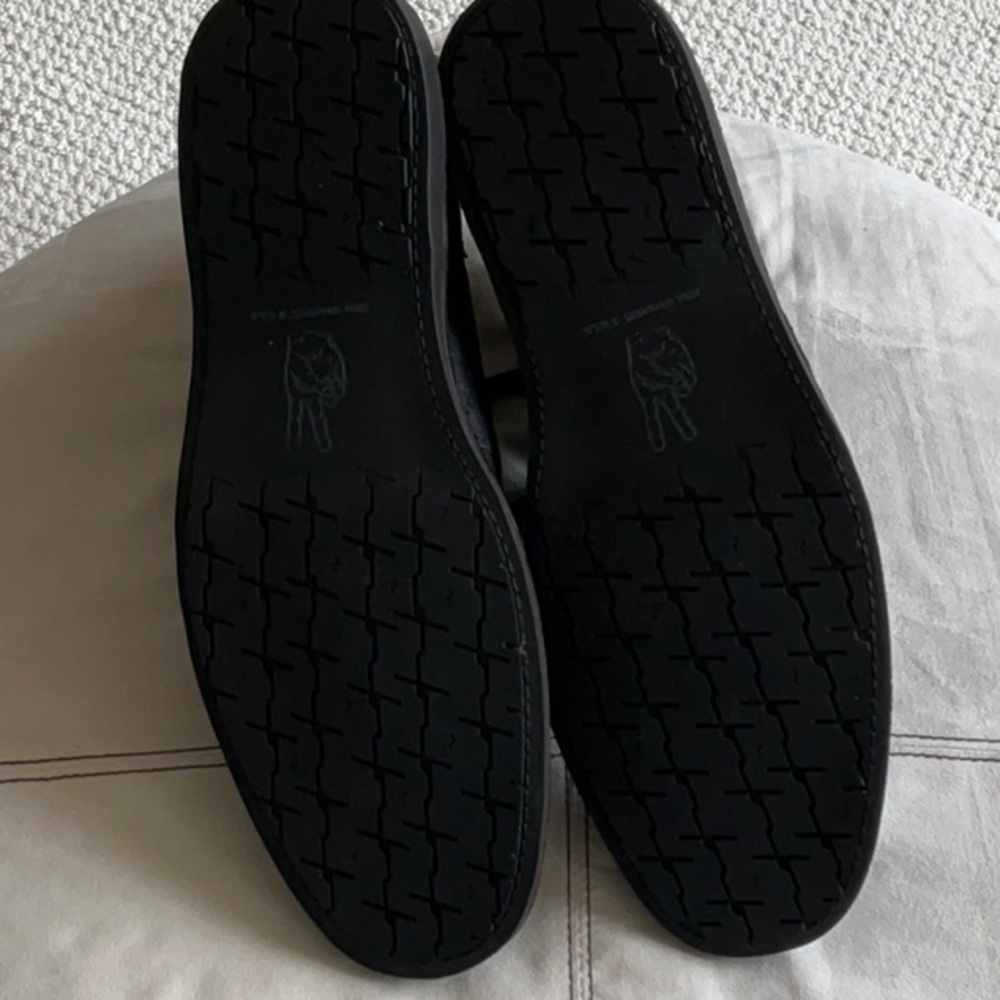 Men's Black Leather Shoes - Picture 5 of 6